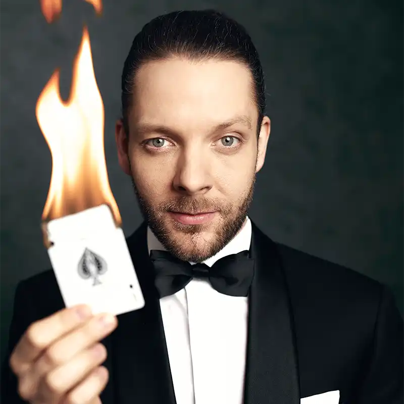 Zauberer Sebastian Nicolas